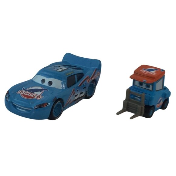 Disney Pixar Cars Diecast Dinoco Lot #86/43/95/Pitty/Lightning Storm Figures - Picture 6 of 13